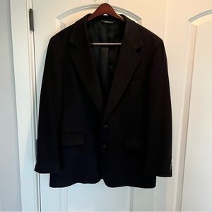 Nordstrom Broadmoor & Pike 100% Cashmere Black Sports Coat - 43R